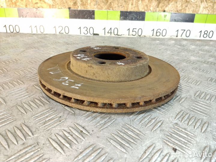 Диск тормозной передний Ford Fiesta 2001-2008