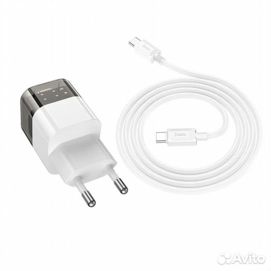 Зарядное устройство Hoco C125a 20W+Type C