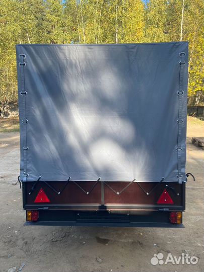 Прицеп двухосный 3.0х1.5 бортовой усиленный