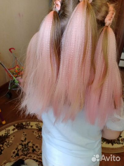 Косы с канекалоном и без