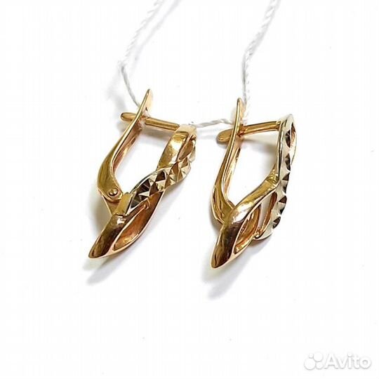 Золотые серьги