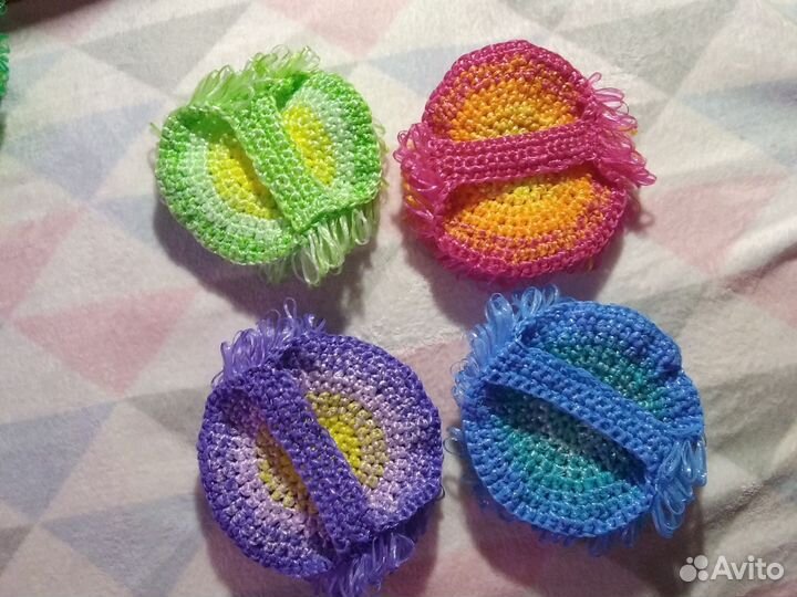 Мочалка ручной работы