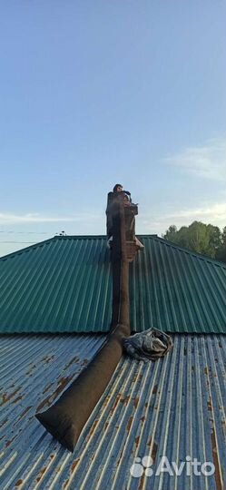 Чистка дымохода,котлов, печей, Трубочист