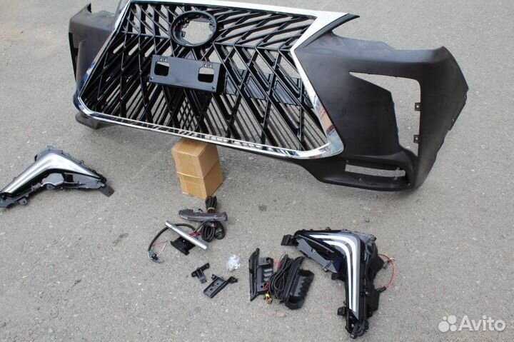 Fortuner 2015+ Бампер с дхо стиль Lexus TRD H7EE4