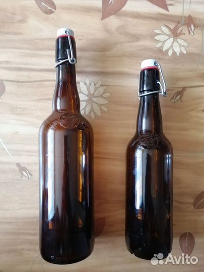 Бутылки бугельные