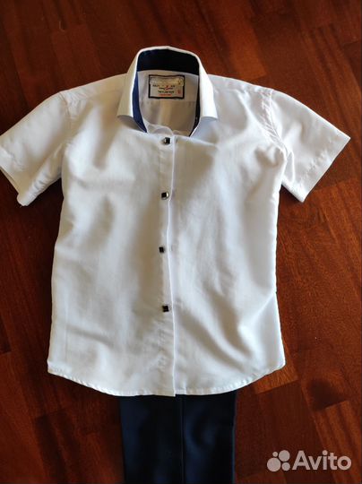 Вещи в школу. Рубашки, поло, брюки