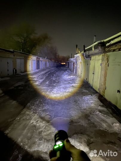 Мощный светодиодный фонарь 3км