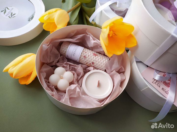 Подарочный набор свечей