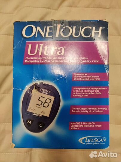 Глюкометр ван Тач ультра и контур тс
