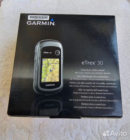 Навигатор garmin etrex 30(новый)