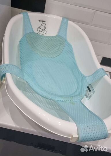 Ванночка для купания новорожденного с гамаком