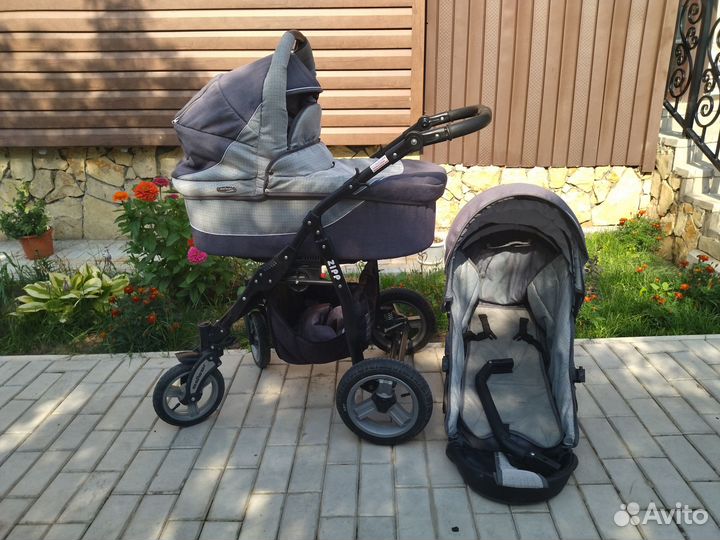 Коляска 2 в 1 Adbor Zipp Grey