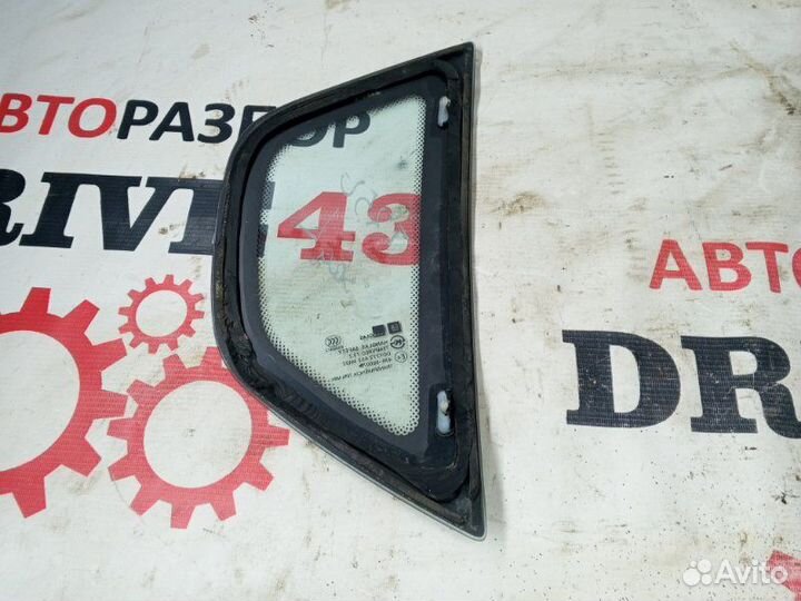 Стекло заднее левое Chevrolet Aveo T250/255 1 2010