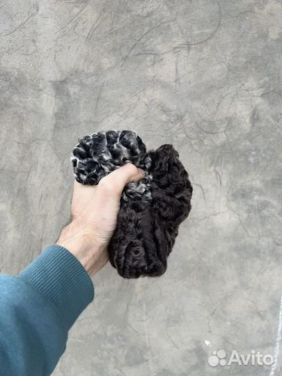 Шапка каракуль мягкая