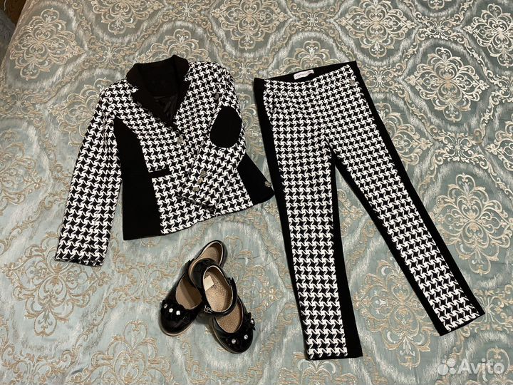 Школьная форма пиджак и брюки Stefania 116/122