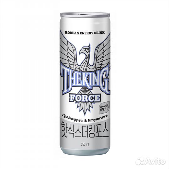 Напиток газ. энергетический The King Force грейпфр