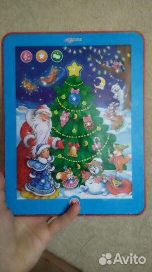 2 планшета. Новогодний и обучающий