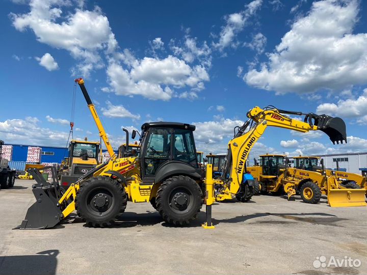 Экскаватор-погрузчик New Holland B115B, 2022