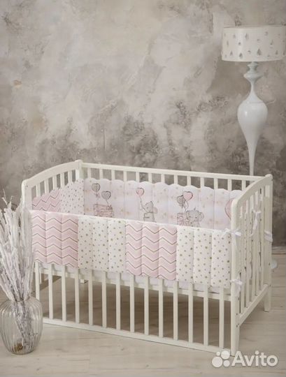 Бортики в детскую кроватку