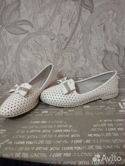 Туфли для девочки 34 размер