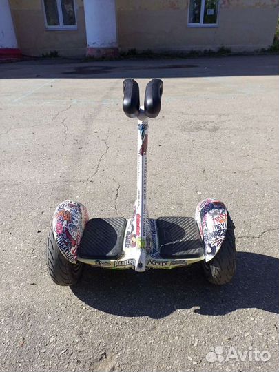 Мини segway с ручкой