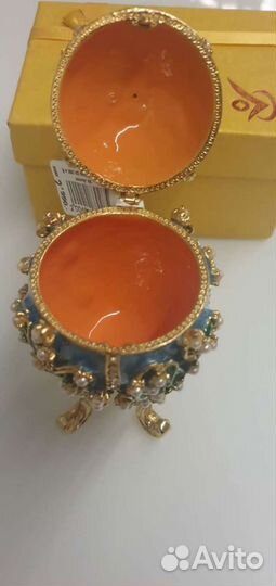 Яйцо фаберже,шкатулка новое