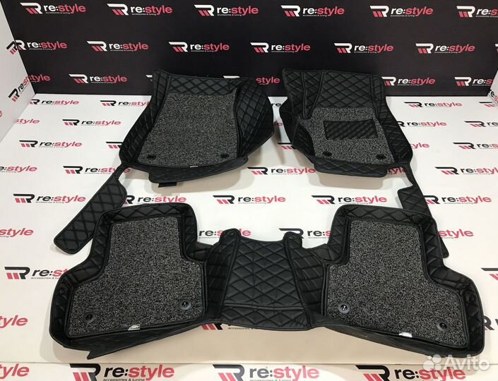 Ковры салона 3D Mitsubishi RVR с 2018 г B1029