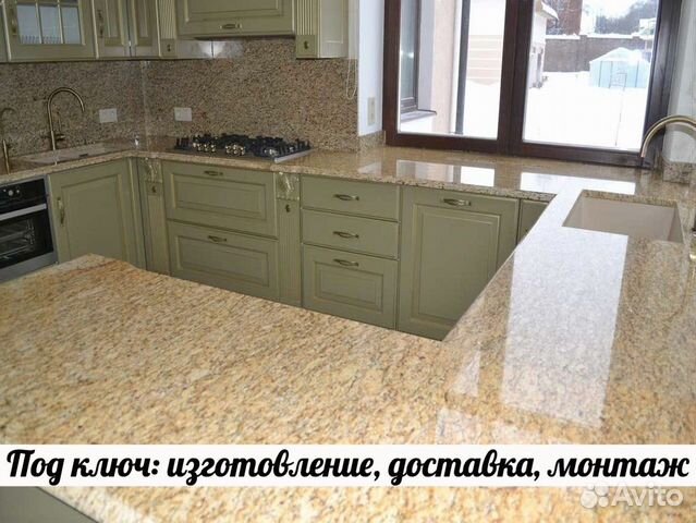 Столешница, барная стойка для кофейни, из камня