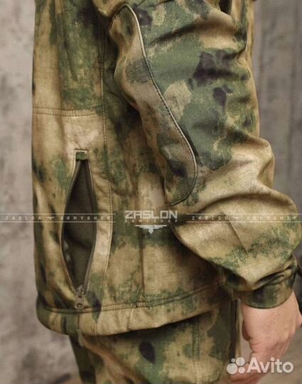 Тактический костюм softshell мох/мультикам 44-58