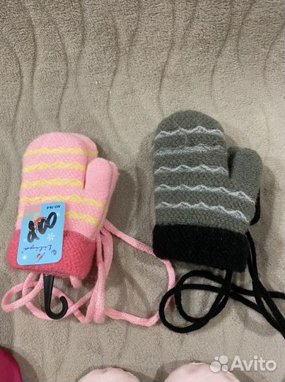 Варежки детские