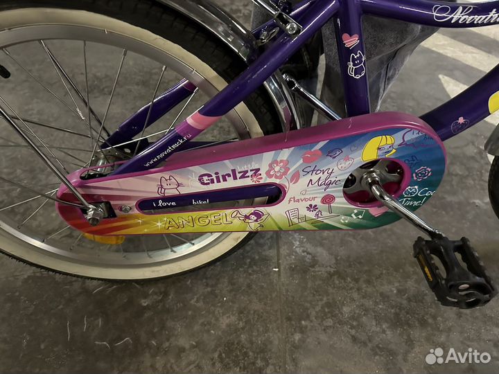 Велосипед детский novatrack little girlzz 20