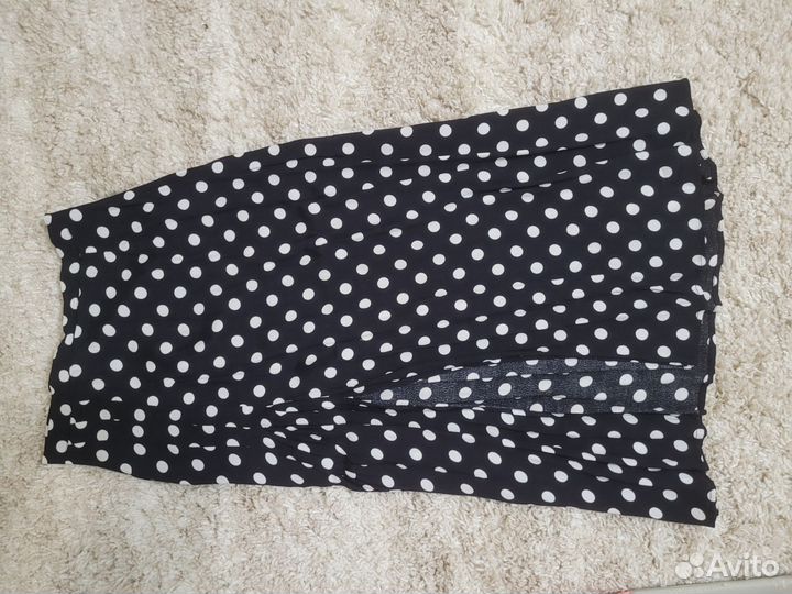 Юбка в горошек 44-46