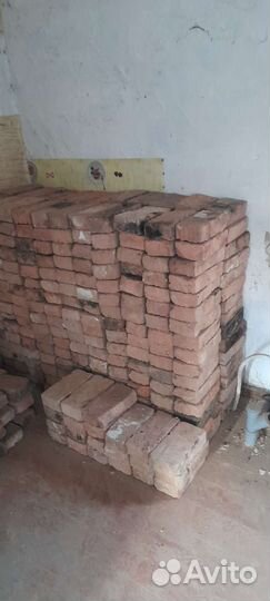 Кирпич красный печной бу