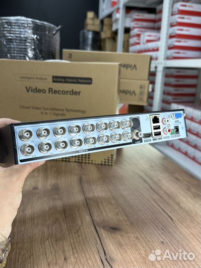 Готовый комплект AHD видеонаблюдения 16 камер 2MP