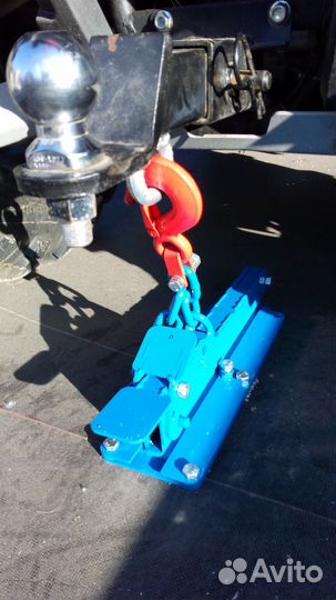 Крепление квадроцикла в прицепе