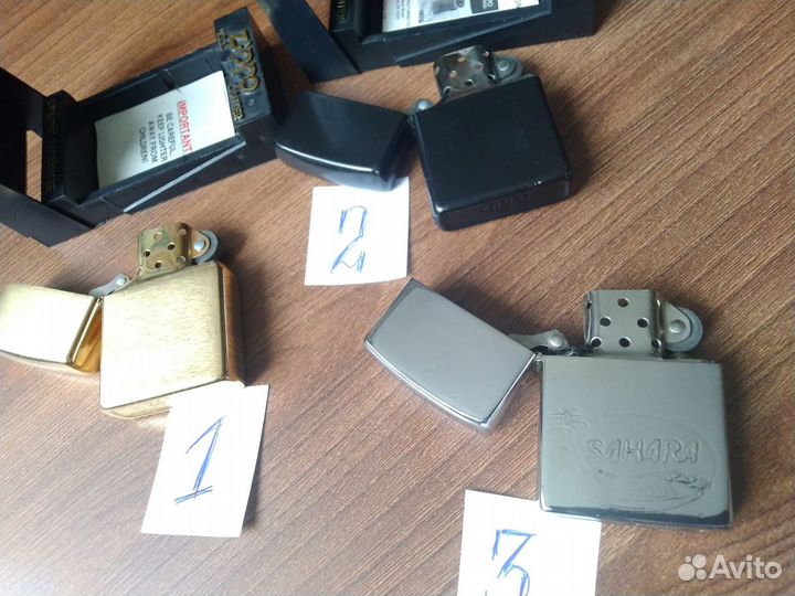 Зажигалки zippo, ronson