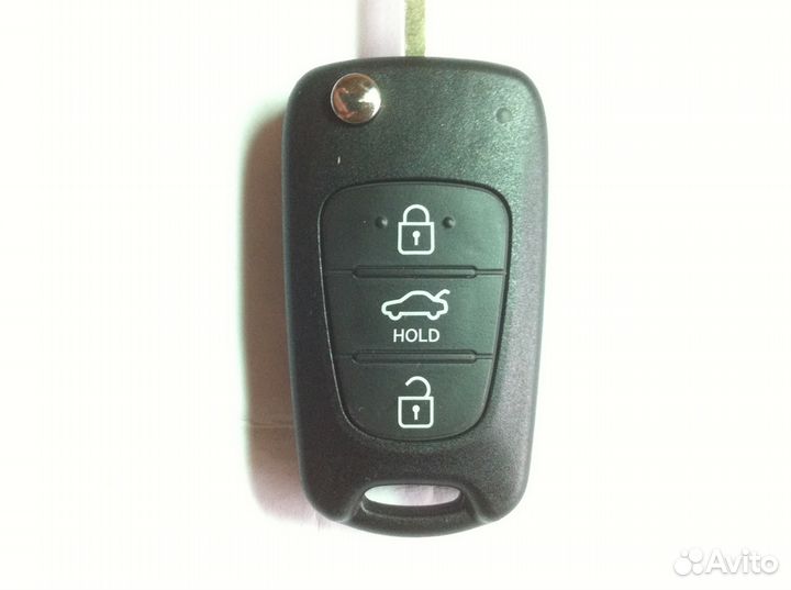Выкидной ключ киа рио 433Мгц