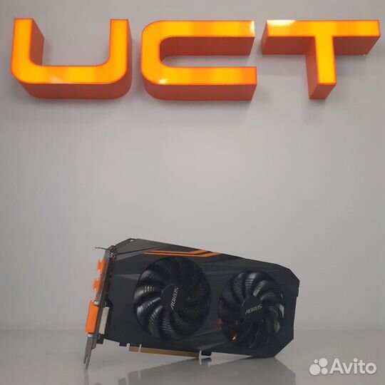 Видеокарта Gigabyte Aorus AMD RX 580 4Gb gaming