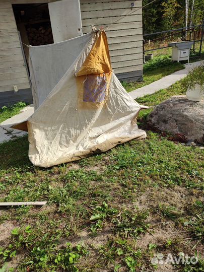 Палатка брезентовая