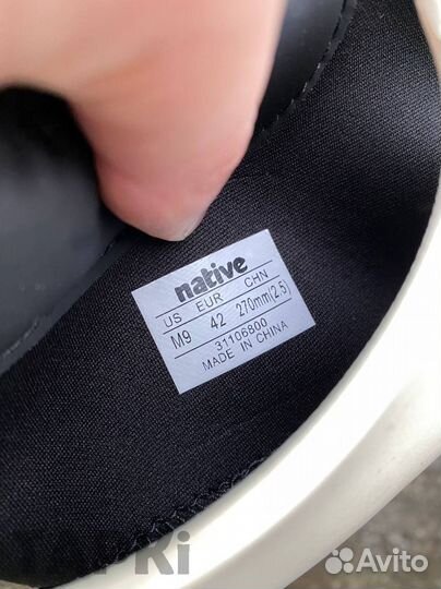 Native Shoes Fitzsimmons 3.0