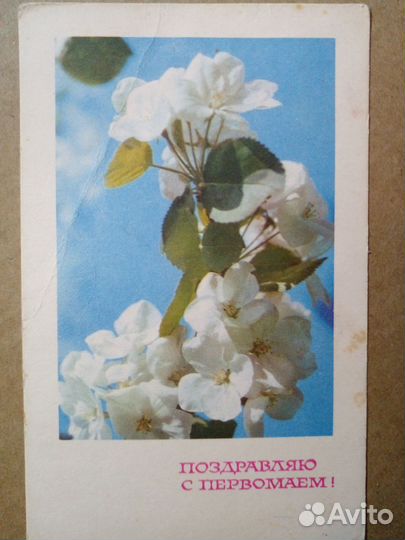 Открытки СССР 1 мая