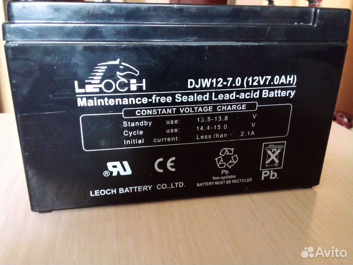 Аккумулятор для Адаптера и детского Авто