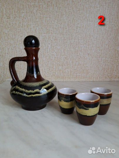 Сервиз, ваза, графин