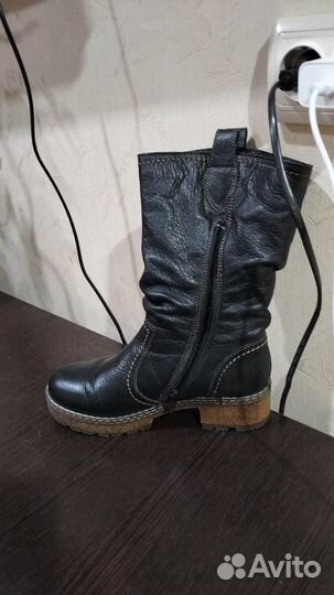 Сапоги женские натуральная кожа