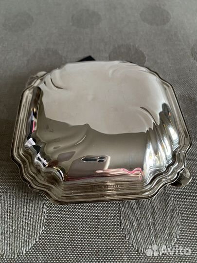 Серебряная пепельница Португалия