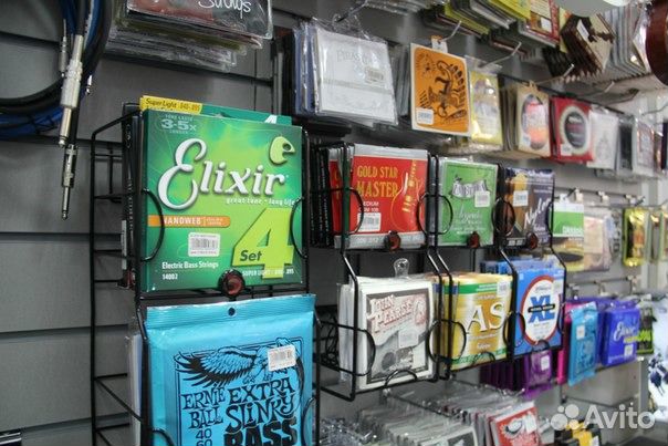 Струны для гитар, балалаек, скрипок, мандолин т. д