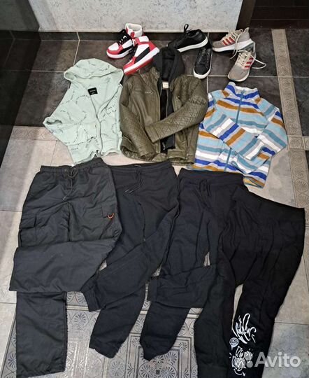 Одежда для мальчика куртка,штаны,худи,обувь152 158
