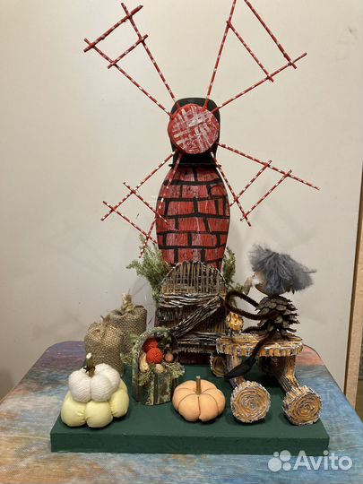 Поделка осенняя в детский сад, школу