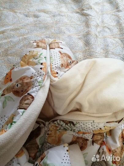 Конверт (комплект) на выписку зимний универсальный