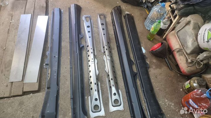 Полный комплект порогов и задних арок Приора